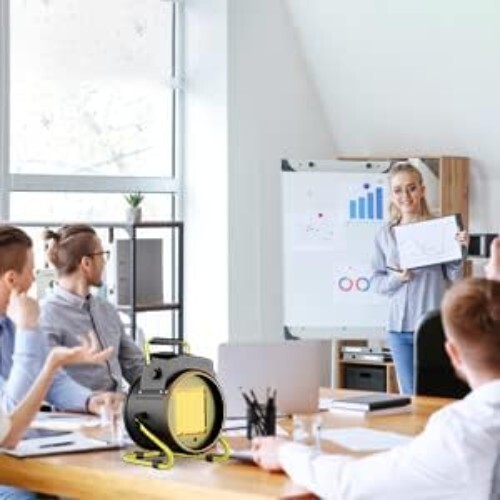 Outdoor Patio Heater, Portable Electric Garage Heaters with Thermostat