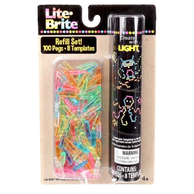 Lite Brite Stange Schablone Nachfüllpackung Für Zeichen Brett Kreativ Activity