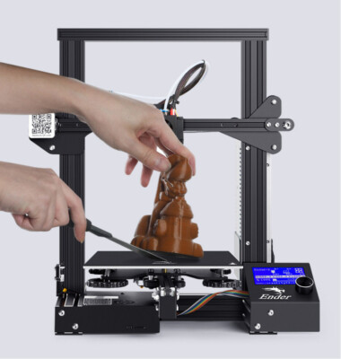 Hot Sale Creality Ender 3 3D Printer Upgraded   3D Printer Kit Ender-3 #T4
