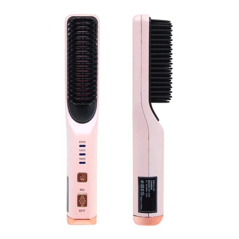 USB Wireless Charging Mini Portable Hair Straighter With Power Bank Option