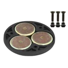 RAM Mount Triple Magnetic Base Adapter for Round Plate Ball Mounts RAP-339U