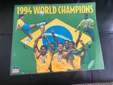 Vintage 1994 FIFA USA World Cup Soccer BRAZIL 4 Times World Champions