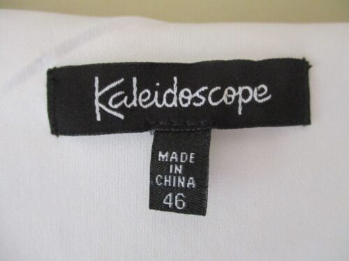 KALEIDOSCOPE PRINT MAXI DRESS Size 18 46 EU Tie Belt Belted Stretch Short Sleeve - Picture 2 of 8