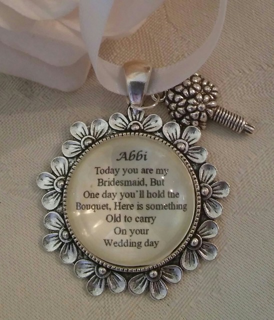 flower girl keepsake charm