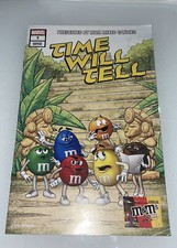 M&M Comic Book Marvel #1 RARE Variant Edition TIME WILL TELL 2021