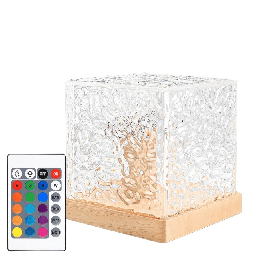 Nordlicht Projektor Lampe 16RGB LED Farbwechsel Wasserwellen Lampe Nachtlicht DE - Bild 4 von 4