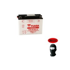 PER YAMAHA XS S 1100 1978-1981 BATTERIA YUASA GIÀ PRONTA ALL'USO Y50-N18L-A 12V