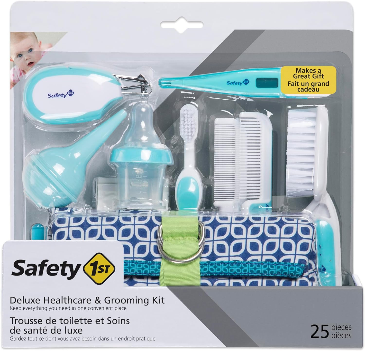 Safety 1St Baby Healthcare and Grooming Kit Deluxe, Newborn 