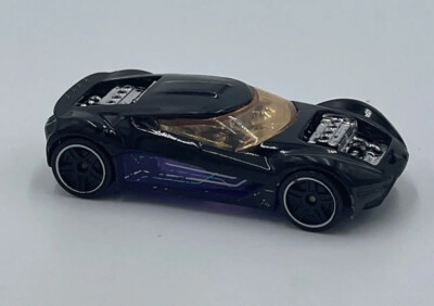 Hot Wheels Mattel Mitsubishi Double Shotz Black / Transparent