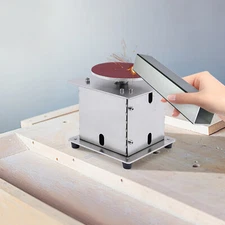 4" Disc Sander Electric Polisher Mini Sanding Disc Machine Grinding Tool 6000RPM