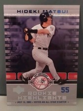 HIDEKI MATSUI 2003 Upper Deck Yankees 100th Anniversary - Rookie Highlights #28