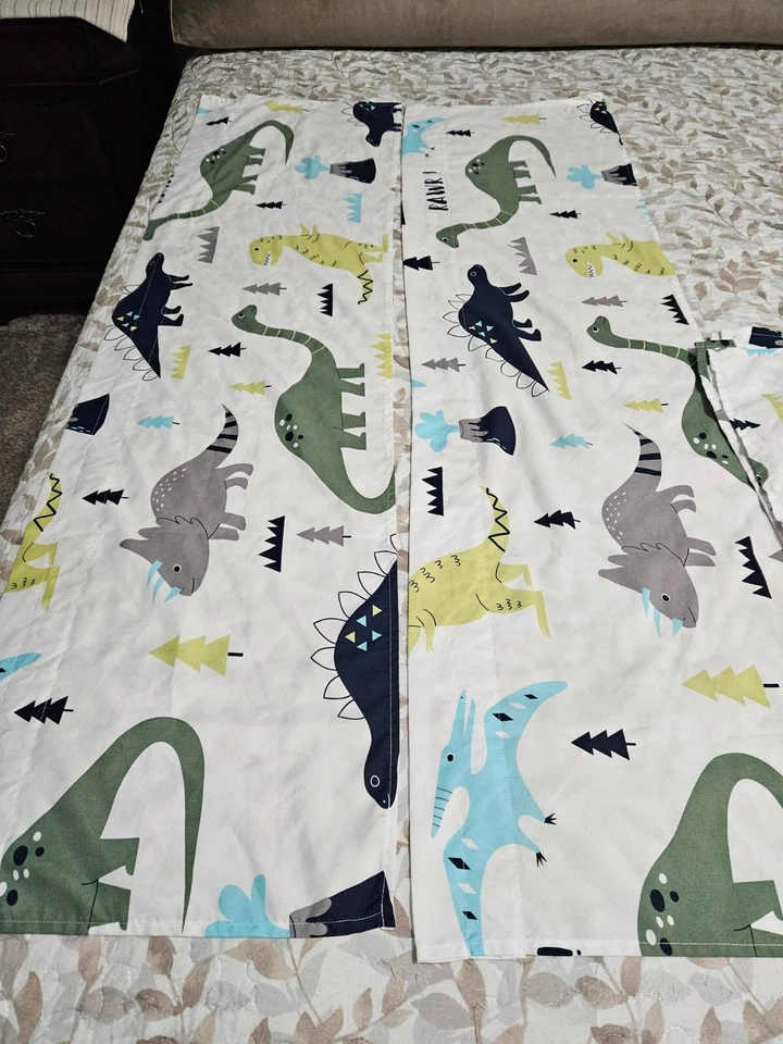 Sweet JoJo Designs Modern Dinosaur 4pc Crib Set - Image 4 of 4