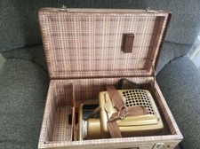 Antique Braun Paximat Gold Metal German Projector with Locking Case 1/1 on ebay
