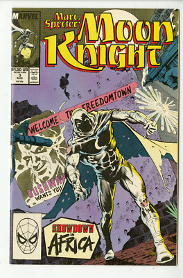Marc Spector: Moon Knight # 3 (Aug 1989 Marvel) | eBay