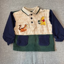 Vtg Y2K Disney Winnie Pooh Tigger Sweater Sweatshirt Pullover Kid 24 Month