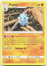 Pupitar 116/214 Uncommon Lost Thunder Pokemon LP on eBay