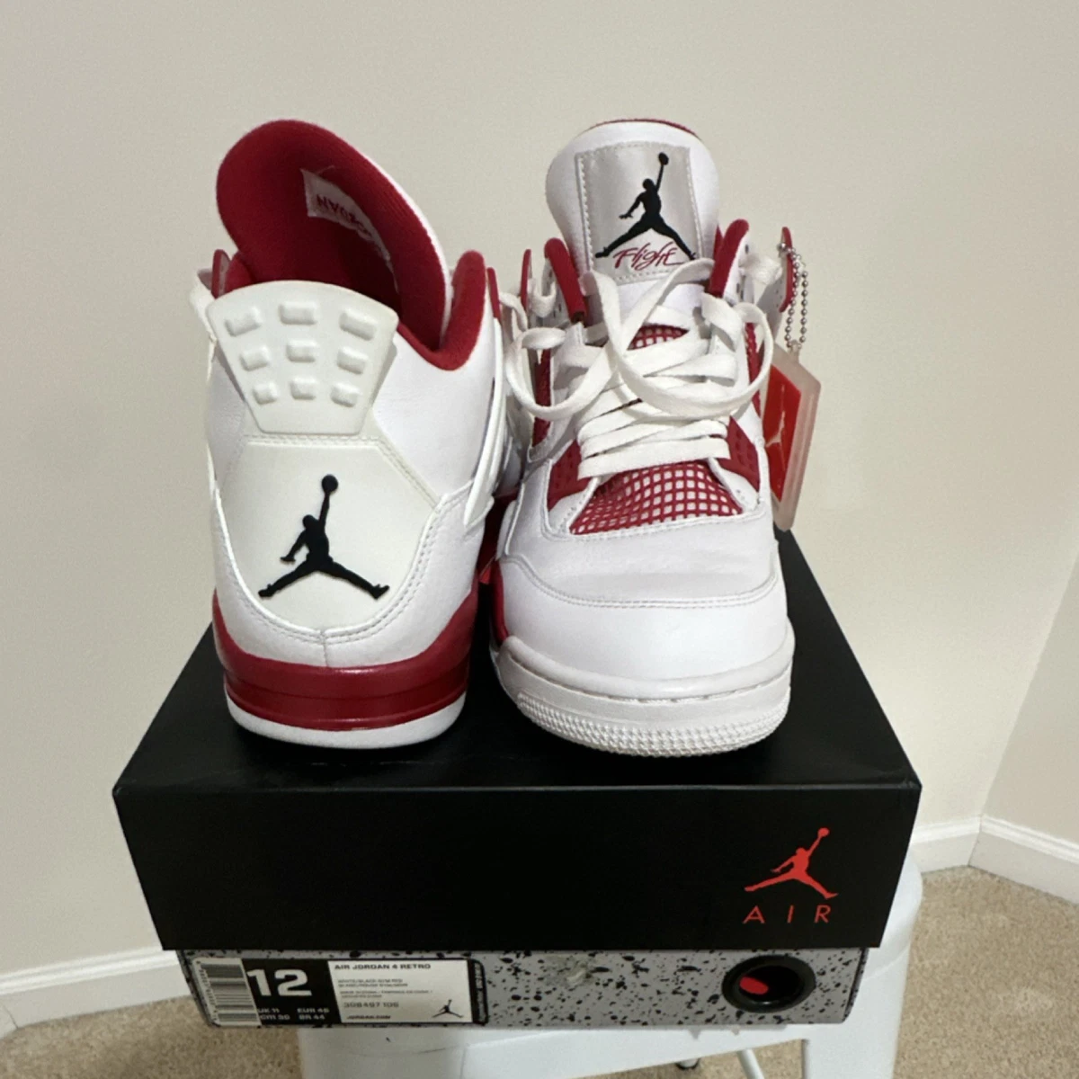 Nike Air Jordan 4 Retro 2016  Alternate \'89 Size mens 8.5 136013-060 Jordan 4 Retro BG  main image 2