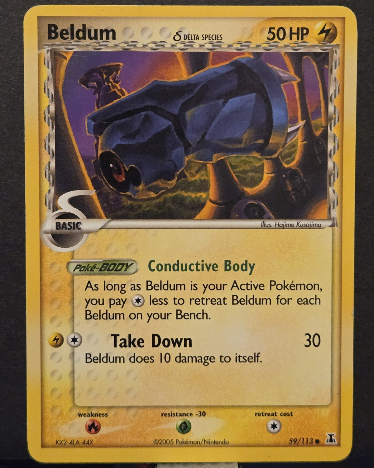 Beldum Delta Species 59/113 Pokémon Delta Species 2005 English Regular