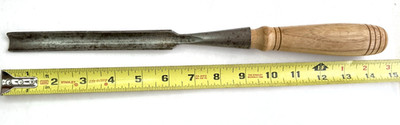 Vintage Woodworking Chisel Gouge James Swan 3/4''