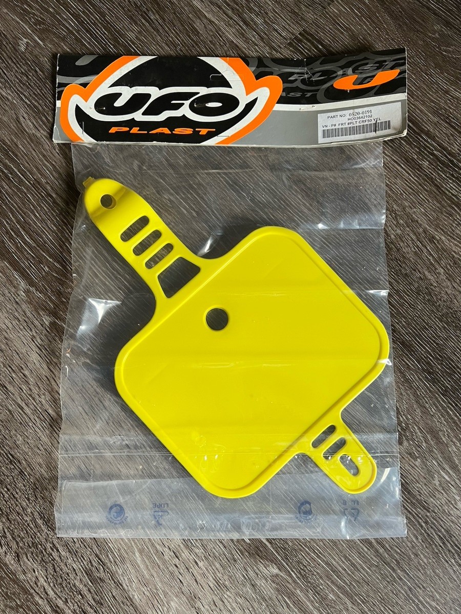 CRF50  ミニモト 2013-2021 Honda CRF50F CRF 50 F White Front Number Plate OEM 61140