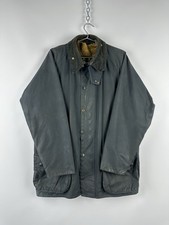 BARBOUR BEAUFORT A155 WAX MEN  S JACKET WITH LINING SIZE C42, 107cm M-L