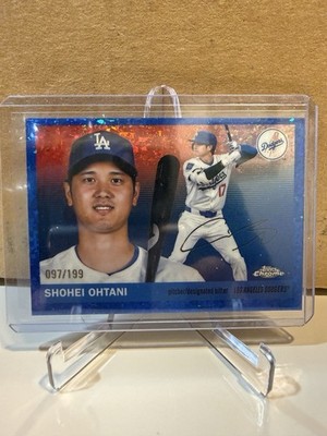 Topps Chrome Platinum 2025 Shohei Ohtani Dodgers #17 Blue Mini-Diamond /199