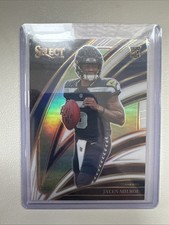 2025 Panini Select - Club Level Jalen Milroe #214 White Prizm /35