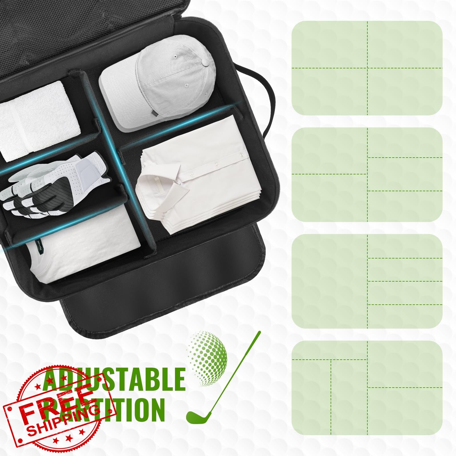 Trunk Organizer Large 3 Layer Car Locker Waterproof