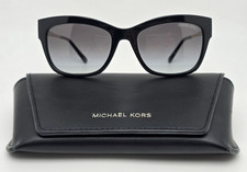 Michael Kors MK2108 North Star Black Frame Grey Gradient Lens Cat Eye Sunglasses