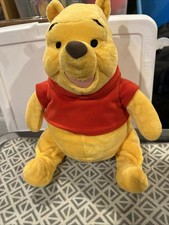 OFFICIAL DISNEY WINNIE THE POOH 12" PLUSH SITTING SUPER SOFT