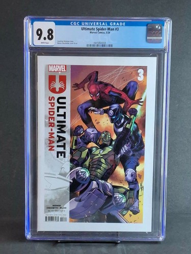ULTIMATE SPIDER-MAN (2024) #3 CGC 9.8 Marvel Comics CHECCHETTO cvr HICKMAN