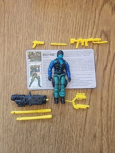 Gi Joe Beachhead 1992 V2 Battle Corps Complete Vintage Hasbro 3.75 80s 90s Toy