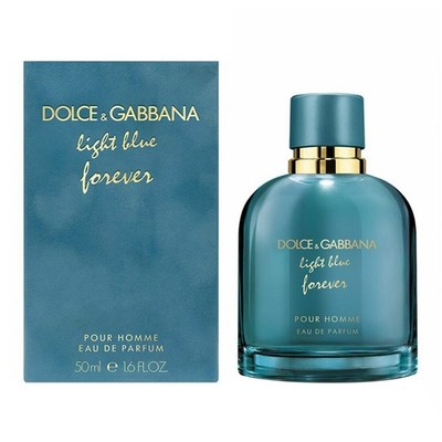 Dolce & Gabbana Light Blue Forever for Men EDP Spray 1.6 oz Brand New RARE