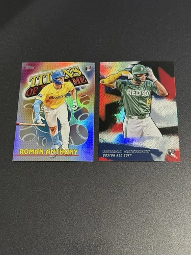 2026 Topps Series 1 - Stars of MLB Roman Anthony #SMLB-25 (RC) & Titans Card