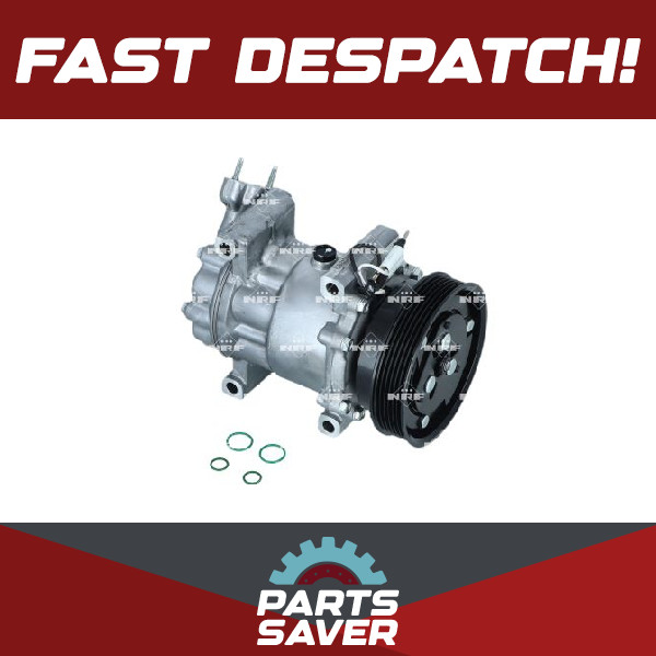 Air Con Compressor fits NISSAN KUBISTAR X76 1.5D 2003 on AC Conditioning NRF New