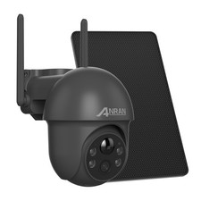ANRAN 2K Solar Battery Powered Security Camer...