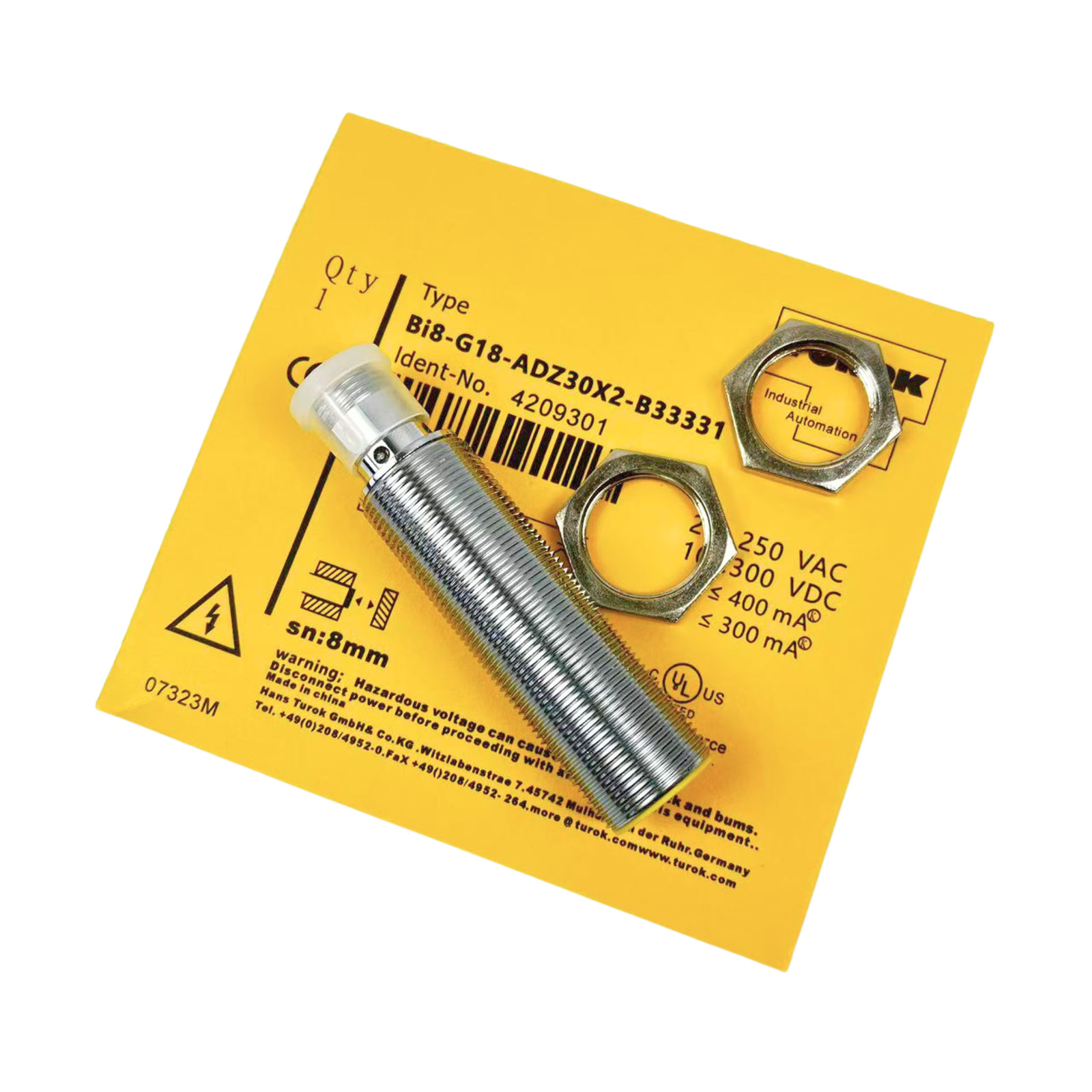 Inductive Proximity Switch Sensor For TURCK BI8-G18-ADZ30X2-B3331 US Stock NEW