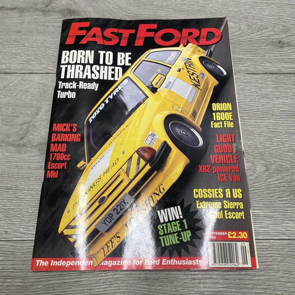 4 x Fast Ford - Magazines 1995 September/October/November/December - Image 2 of 4