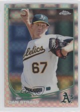 2013 Topps Chrome X-Fractor Dan Straily #153 0g4