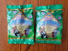 Lot of Two 1996 Topps BABY WILD ANIMALS Factory Sealed Packs. Collect All 24!