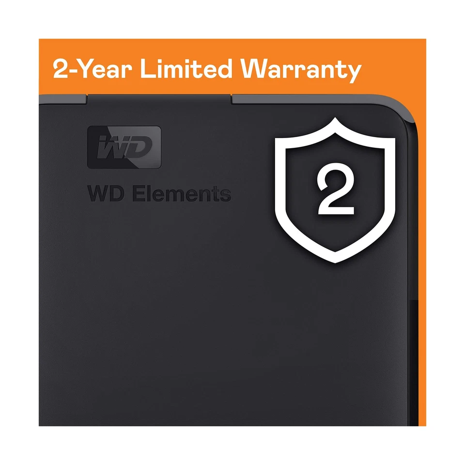 WD 5TB Elements Portable External Hard Drive for Windows, USB 3.2 Gen 1/USB 3... - Image 2 of 4