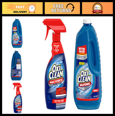 Powerful Laundry Stain Remover Spray & Refill Kit - 60 Fl Oz Total, Tough on Sta