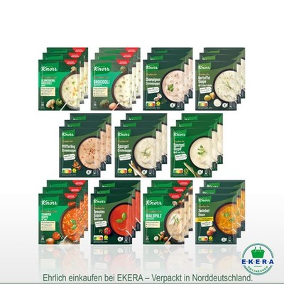 Knorr Feinschmecker Suppen Mix 33 Beutel   11 Sorten, 66 Portionen