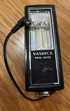 Yashica Quick Lite Pro-50 DX CAMERA FLASH For Yashica Film SLR Cameras HTF 3C