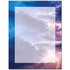 Stormy Letterhead Laser & Inkjet Printer Paper 100 Pack