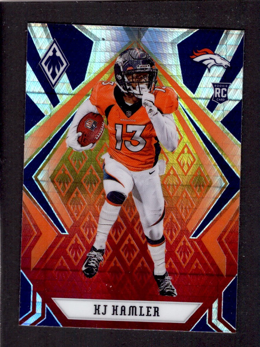 KJ Hamler 120 2020 Phoenix Fire Burst Rookie RC - Denver Broncos