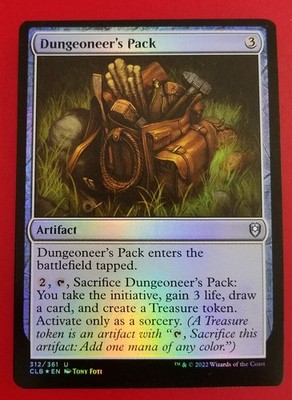 1x Dungeoneer's Pack | FOIL | Battle for Baldur's Gate | MTG Magic Cards