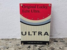 Lucky Strike Ultra Werbeaufsteller Leuchtreklame LED Zigaretten Werbung