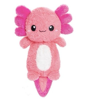 Happy Fuel Axolotl Plush Pink Removable Heating Pad Cold Pack