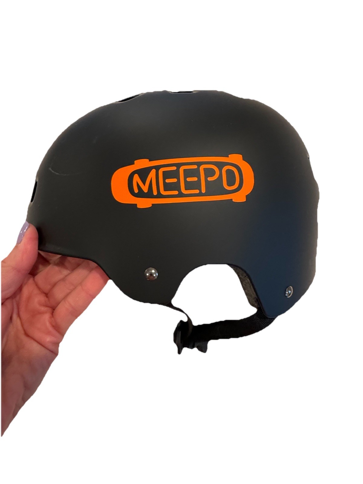 Meepo Classic Bike Skateboard Helmet Black Large (58-61 CM)
